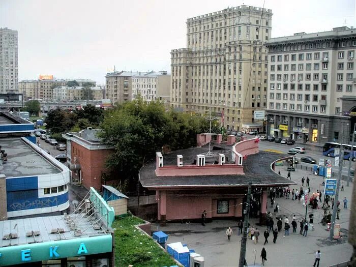 Красносельская улица фото Наземный вестибюль станции метро "Красносельская" - Москва