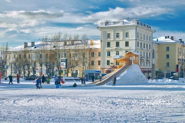 Краснотурьинск фото города Почти миллион рублей потратят на иллюминацию новогоднего городка Газета Вечерний