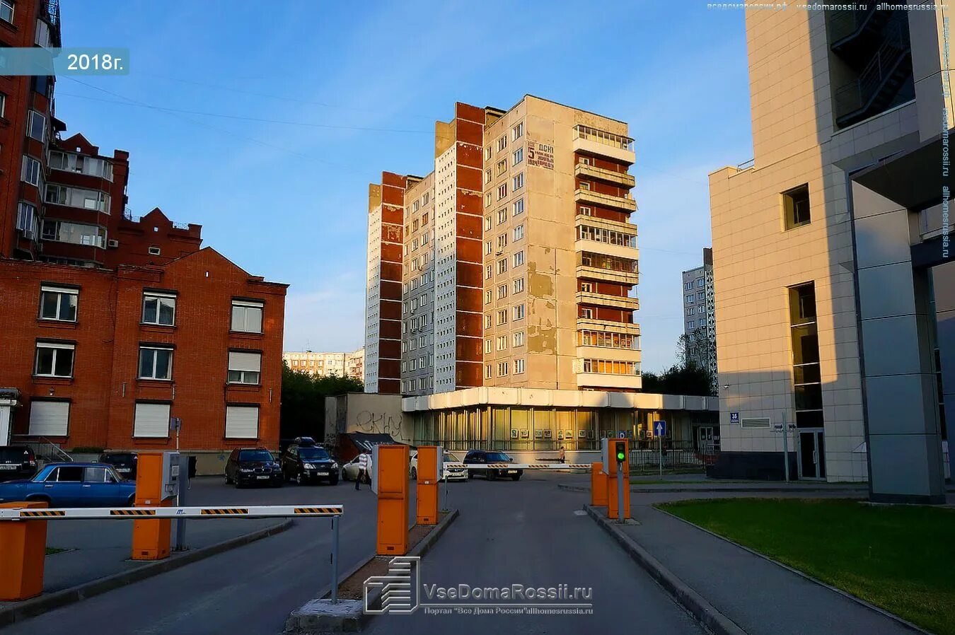 Красноярск 40 фото Novosibirsk, Krasnoyarskaya st house 38. Apartment house