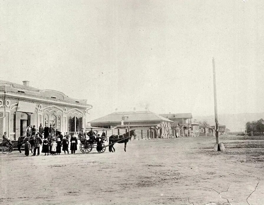 Красноярск дореволюционные фото Садовый переулок, 1885 г 2022 Красноярск История Красноярска ВКонтакте