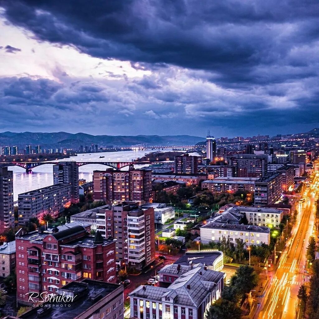 Красноярск фото вк Вечерний центр Я живу В Красноярске Фотострана Пост № 2029230729
