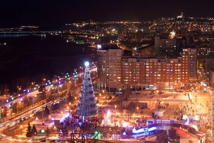 Красноярск новый год фото Главную новогоднюю елку Красноярска откроют 25 декабря - Общество : REDOMM.RU