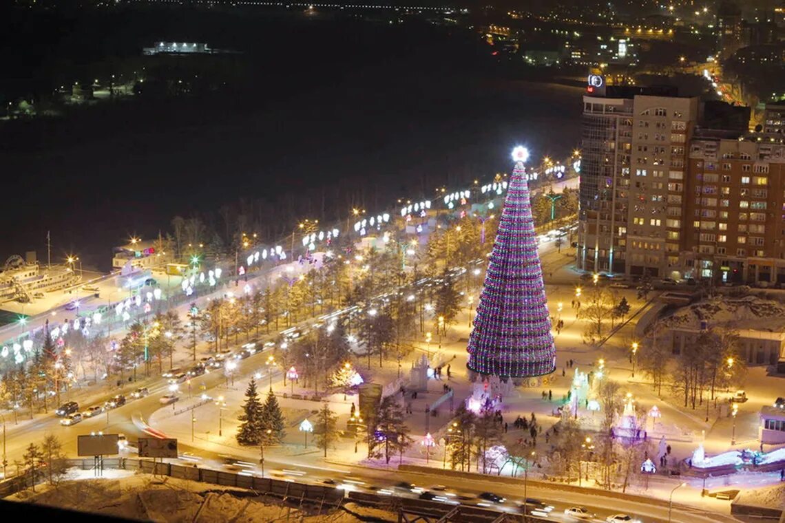 Красноярск новый год фото Как празднуют новый год в разных городах мира?