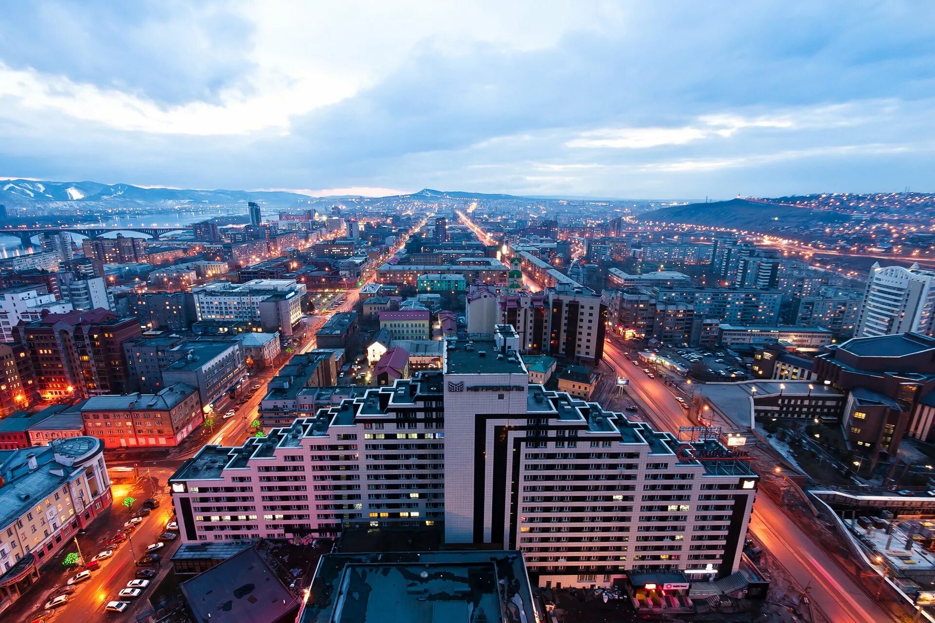 Красноярск обои фото Красноярск 3 время: найдено 4 картинок