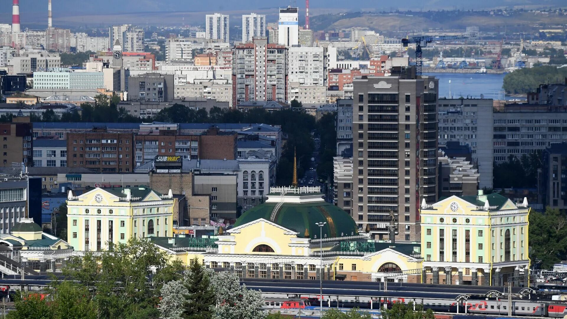 Красноярск центральный район фото Красноярский завод прицепов оригинально напомнил, что "Аляска наша"