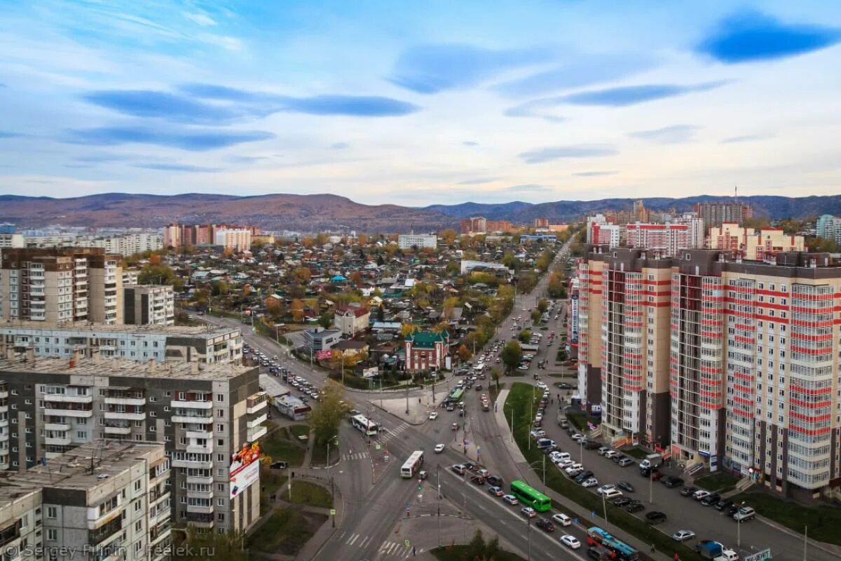 Красноярск центральный район фото В Красноярске планируют ограничить движение большегрузного транспорта