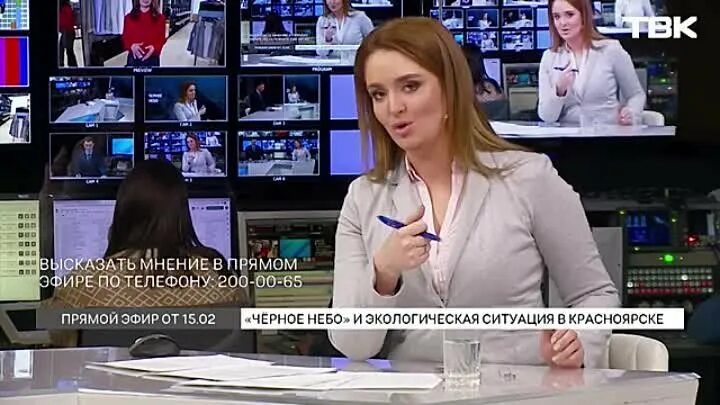 Красноярск твк фото Почему проблема "черного неба" в Красноярске не решается? ("Прямой эфир")