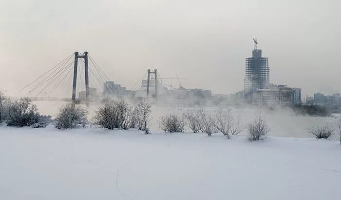 Красноярск в ноябре фото Ноябрь в Красноярске закончится прохладно и снежно. А потом начнется - Новости К