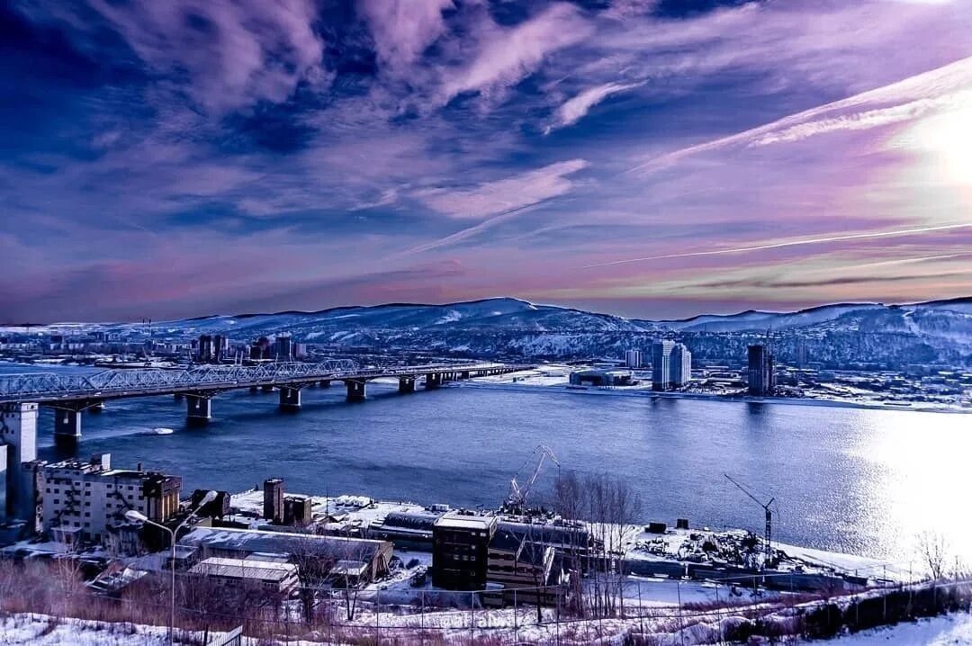 Красноярск зимой фото Автор фото: @alware #krsk_online #красноярск #krasnoyarsk #krsk #ЕнисейскаяСибир