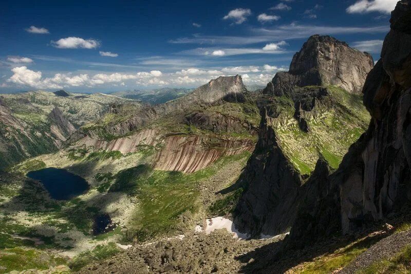 Красноярский край горы фото Фотография фотографа Владимир Ляпин - На крыльях Птицы Natural landmarks, Nature