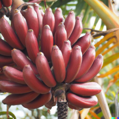 Красные бананы фото RED Banana (Musa acuminata Red Dacca) Tropical Fruit Tree eBay