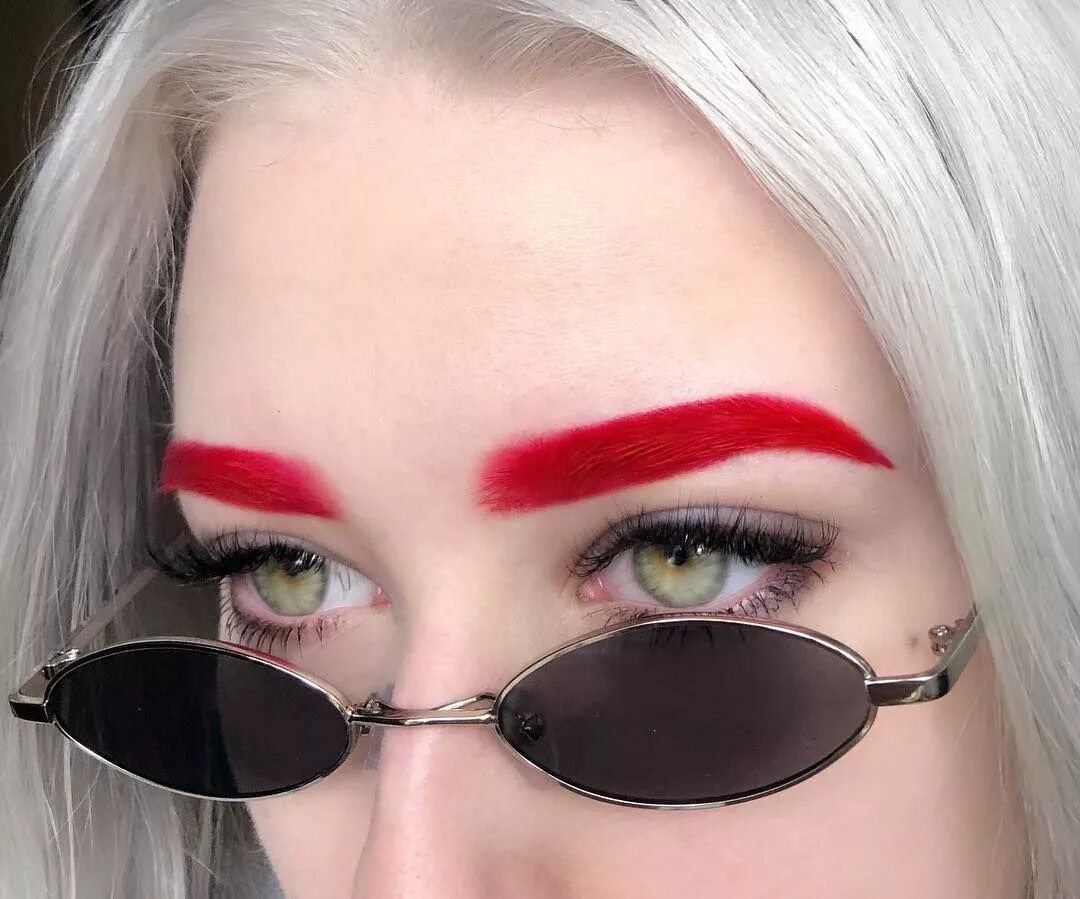 Красные брови макияж 13.1 tusind Synes godt om, 190 kommentarer - Julia (@privetvenera) på Instagram: