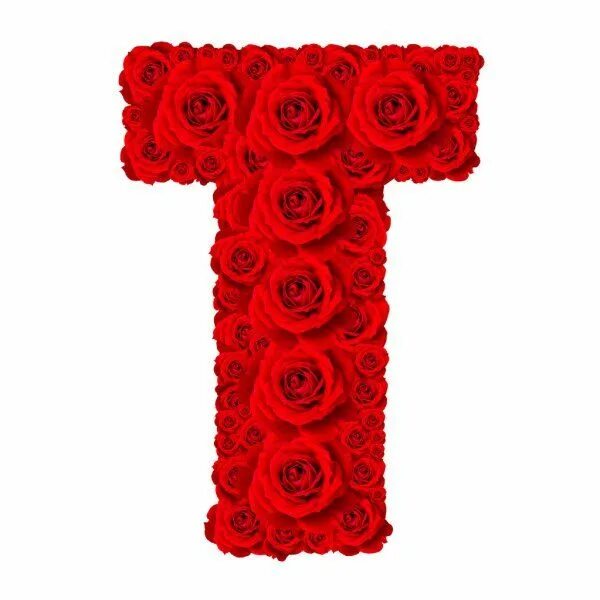 Красные буквы фото Изображения, похожие на 96603568 Rose alphabet set - Alphabet capital letter R m