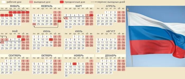 Красные дни календаря выходные Красные дни в ноябре фото YugNash.ru