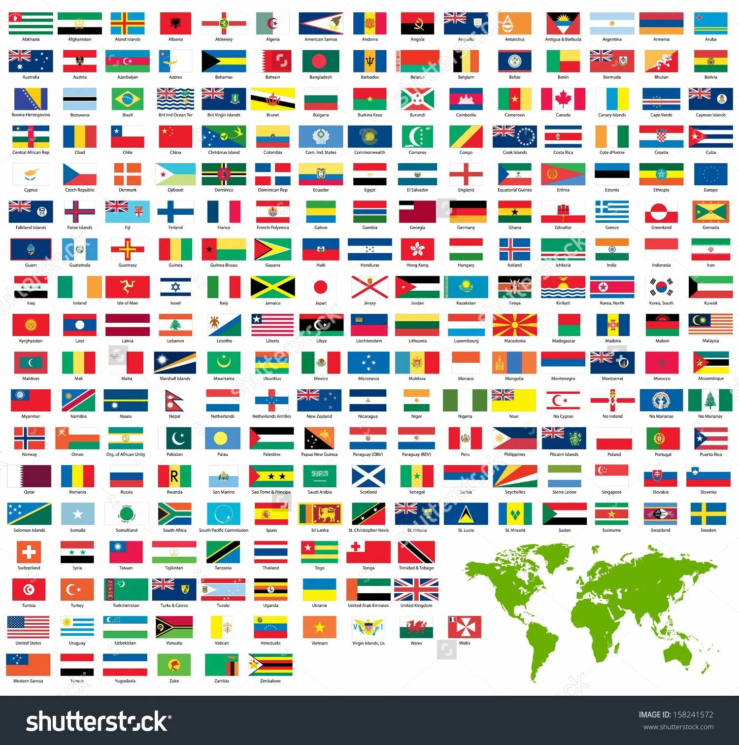 Красные флаги стран мира фото World Flags Stock Vector (Royalty Free) 158241572 Shutterstock Flags of the worl