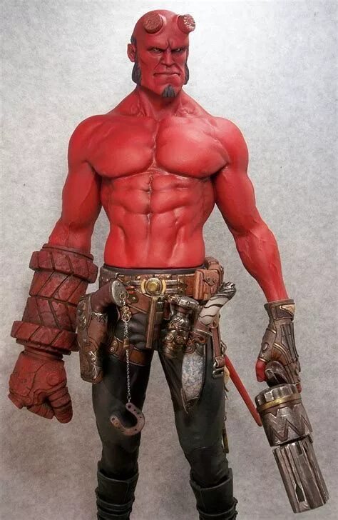 Красные герои фото Ver ™ - Hellboy (2019) Película Completa Online En Español Latino Subtitulado 4K