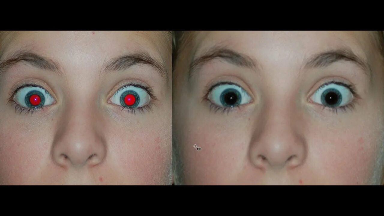 Красные глаза на фото фотошоп How to remove red eye from any image in photoshop Removing red eyes with the red