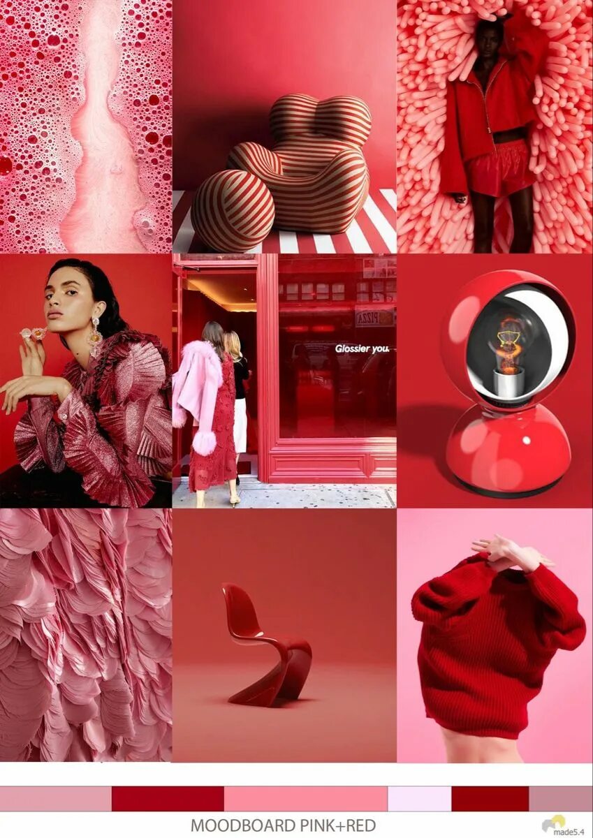 Красные идеи для фото Fashion editorial October 2020 Mood board fashion inspiration, Pink instagram, R