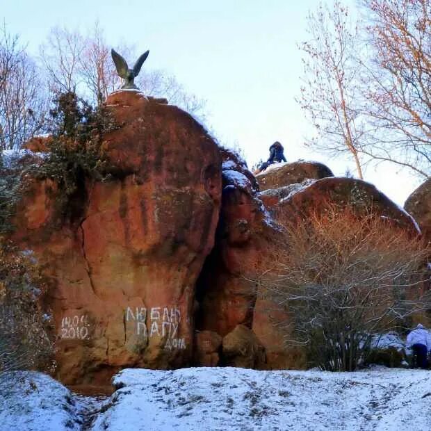 Красные камни кисловодск фото Красные и серые скалы, Кисловодск
