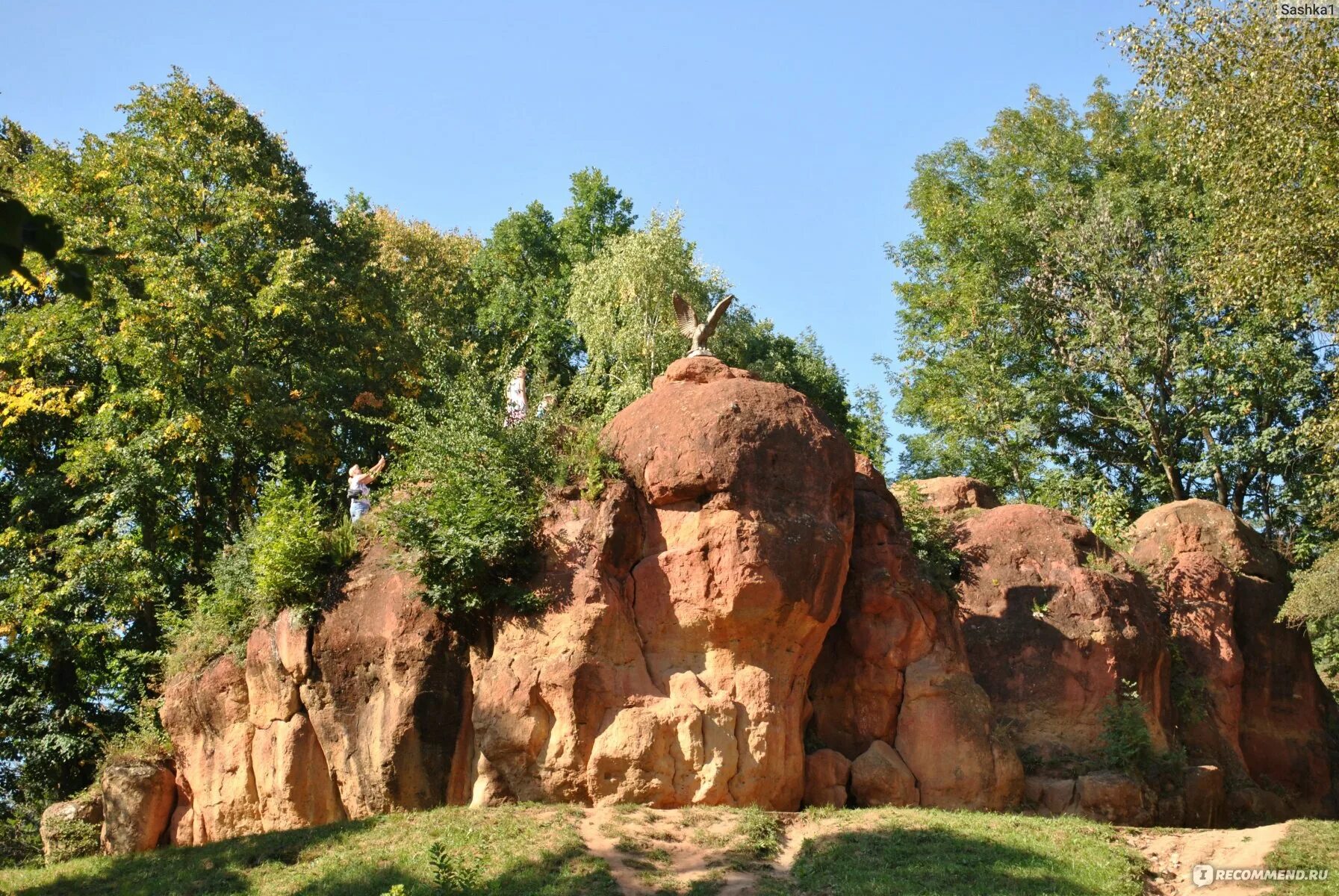 Красные камни кисловодск фото Россия. Ставропольский край. Кисловодск. Кисловодский национальный парк - "Больш