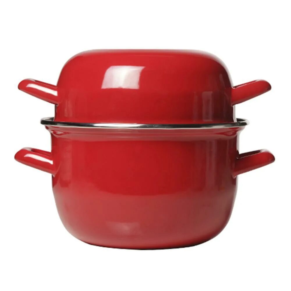 Красные кастрюли фото Кастрюля для мидий 2,8 л Cosy&Trendy Mussel Pots красная в Москве, купить за 361