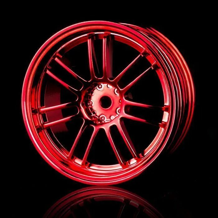 Красные литые диски фото Red RE30 wheel (+3) (4) - RC4U