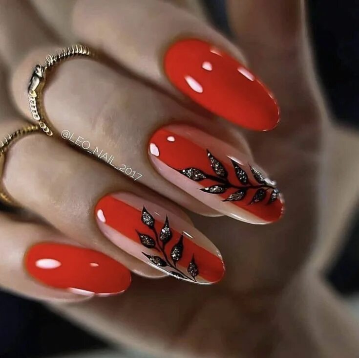 Красные ногти дизайн 2024 молодежные Red nails Nägel design rot, Designer nägel, Schöne nägel