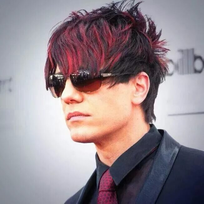 Красные прически мужские Criss Angel Men hair color, Beauty hair color, Mens hairstyles