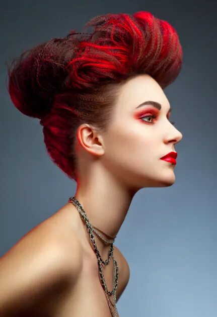 Красные прически женские Fall Color Trend Report Fall hair color trends, Bright red hair, Hair color tren