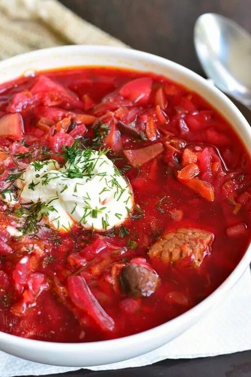 Красный борщ с мясом фото Едим дома - 1 ответов форум Babyblog