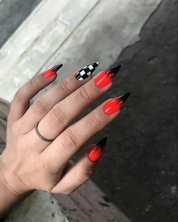 Красный дерзкий маникюр New The 10 Best Home Decor (with Pictures) - pretty nails #love #TagsForLikes #T