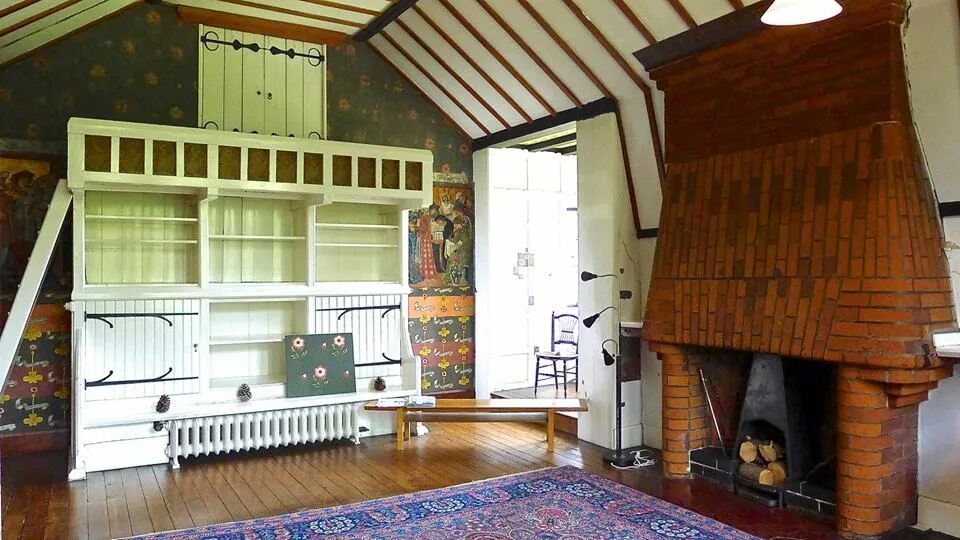 Красный дом интерьер Pin auf Philip Webb Architect - Red House for William Morris