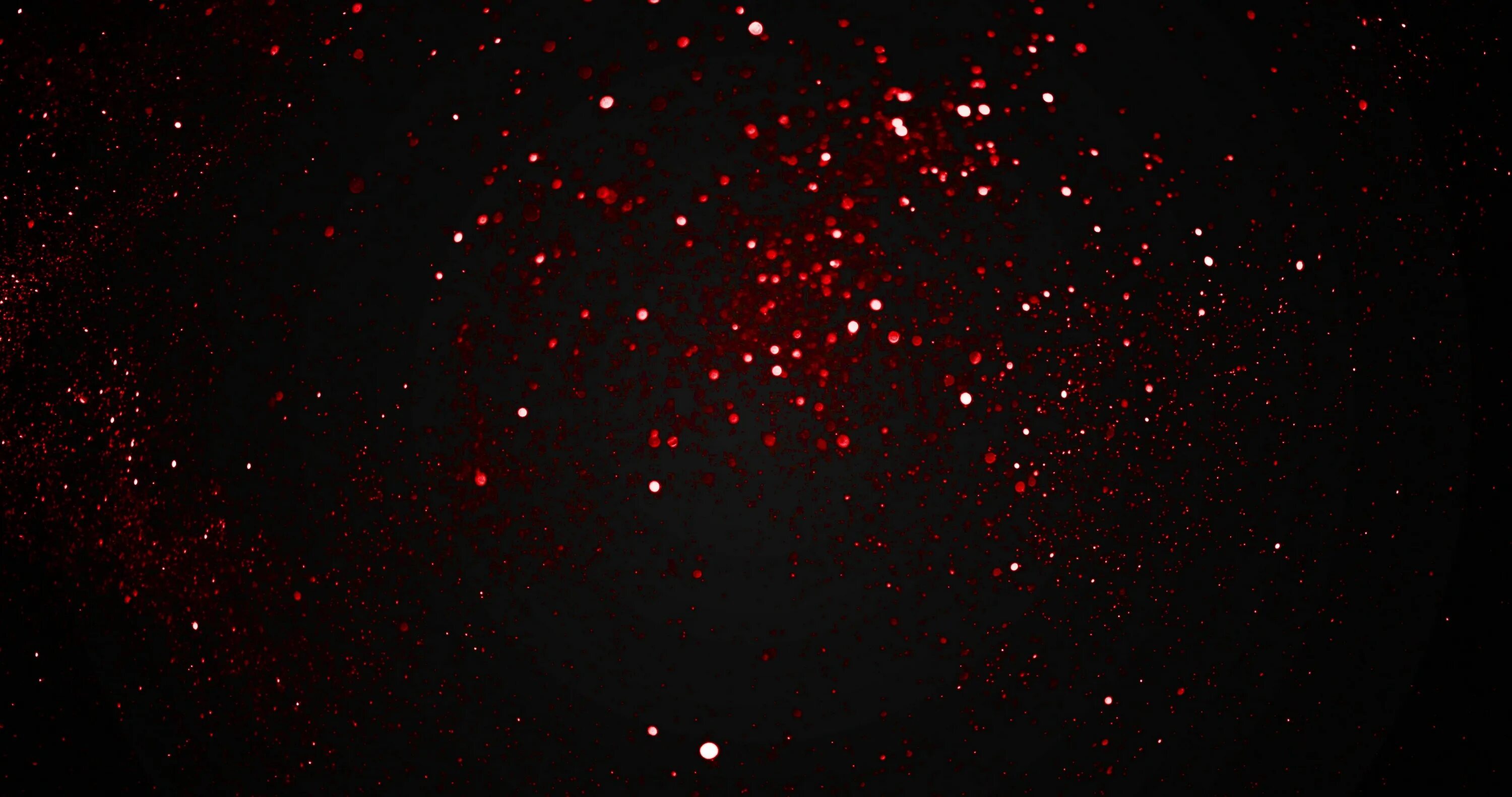 Красный эффект на фото Christmas red gradient sparkle glitter explosion dust particles from top Stock F