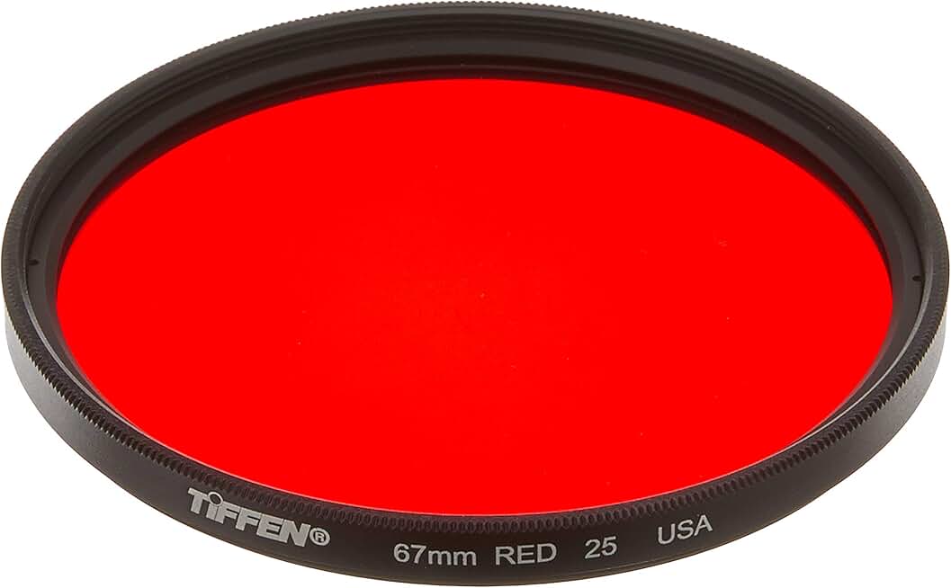 Красный фильтр для фото Amazon.com: 67mm Red Filter