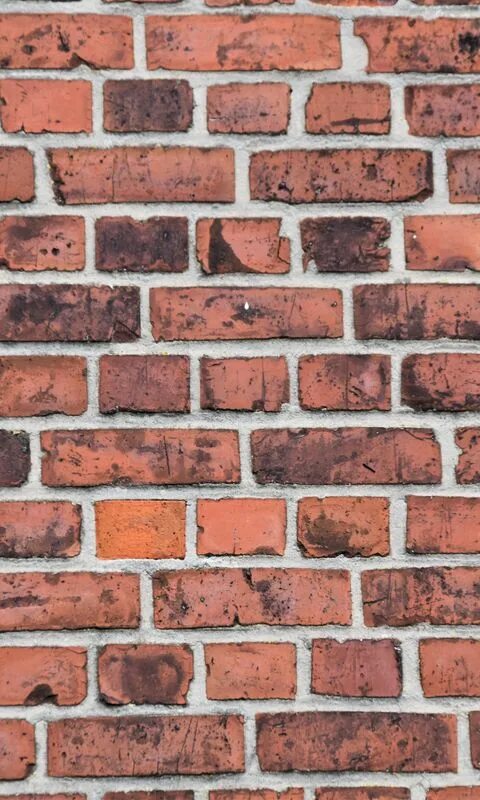 Красный кирпич стена фото Download wallpaper 480x800 brick wall, bricks, wall, texture nokia x, x2, xl, 52