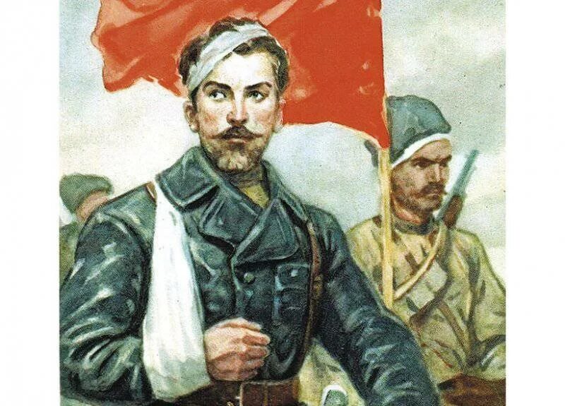 Красный командир фото "Blood on the sleeve"