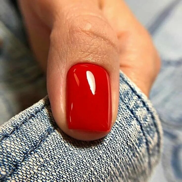 Красный комбинированный маникюр Панорама: Beauty bar Va, ногтевая студия, Дмитровское ш., 122Г, корп. 1, Москва 