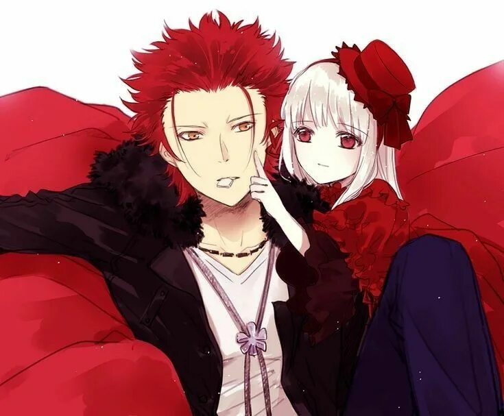 Красный король фото Pin by SK7 on Couples K project, K project anime, Anime