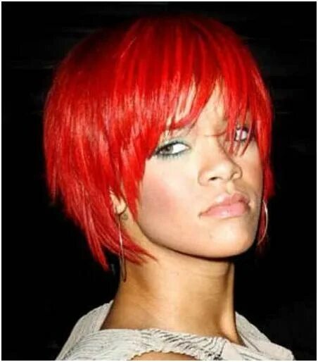 Красный коротких фото Tango Colored Short Pixie Hairstyle For 2018 Right Now Hair Pinterest Цвет волос