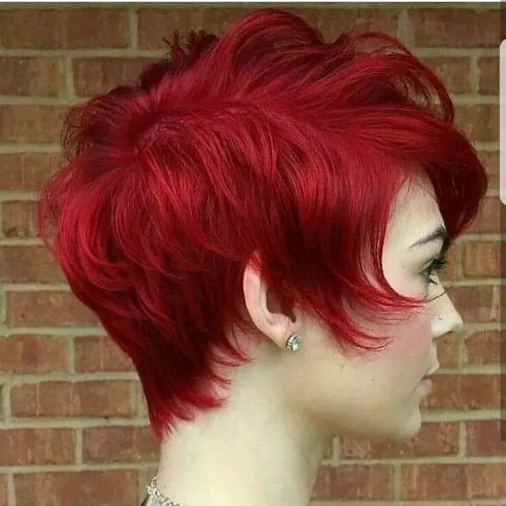 Красный коротких фото Pin on Hair & Make Up Short red hair, Bright red hair color, Short hair styles