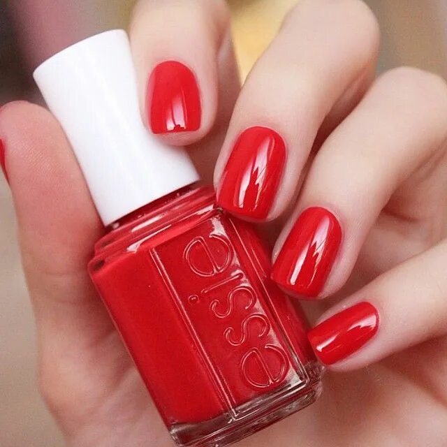 Красный лак фото Happy Wife Happy Life Nail polish, Nails today, Essie nail