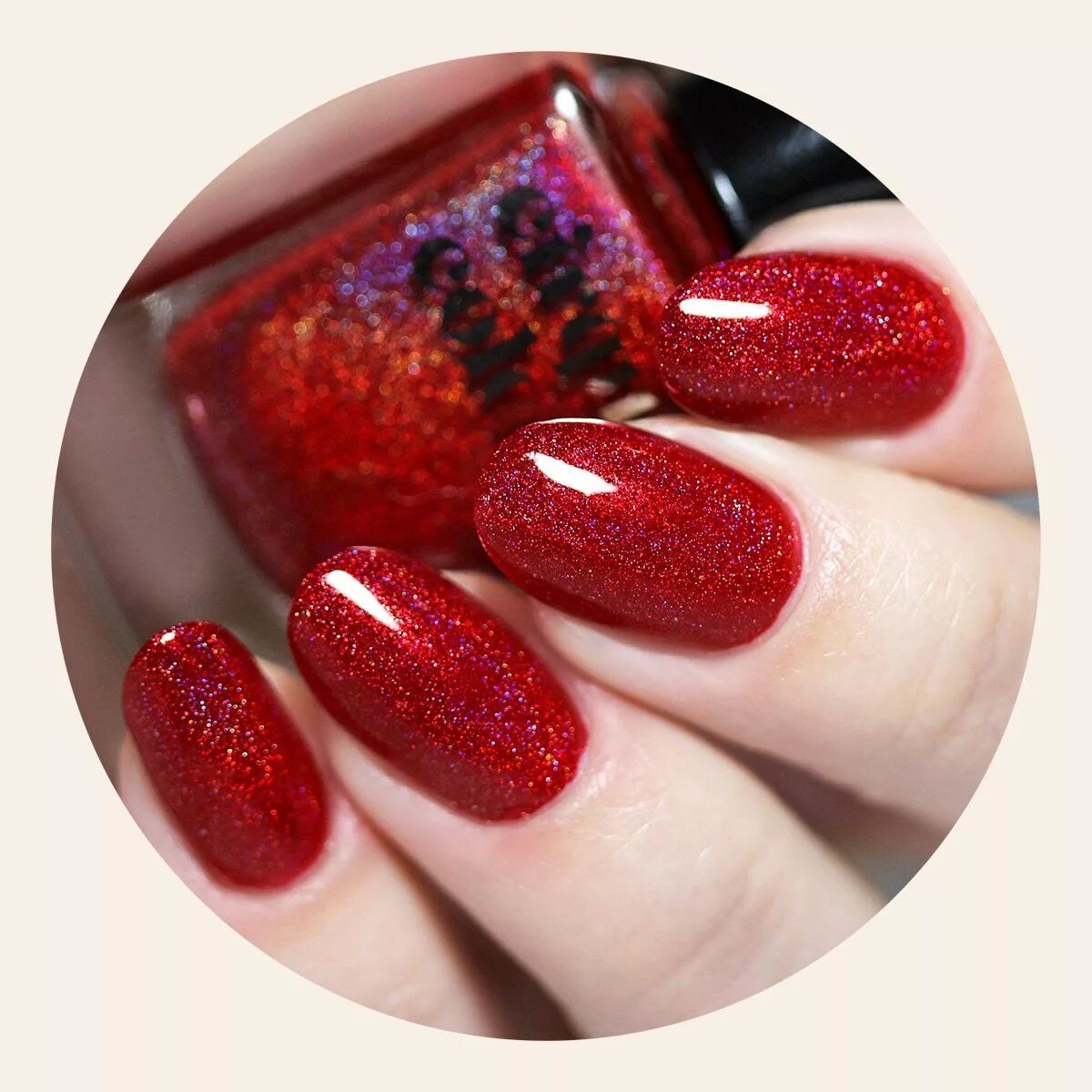 Красный лак с блестками маникюр Madder Holographic nails, Red sparkly nails, Holographic nail polish