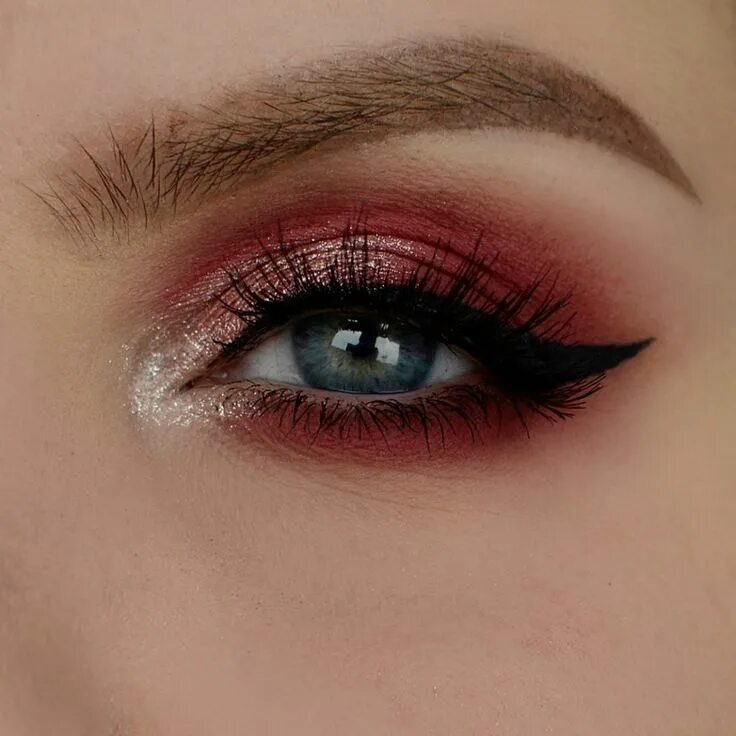 Красный макияж для зеленых глаз MUST-READ: Give A Red Eyeshadow Look A Try With These Gorgeous Palettes & Hot In