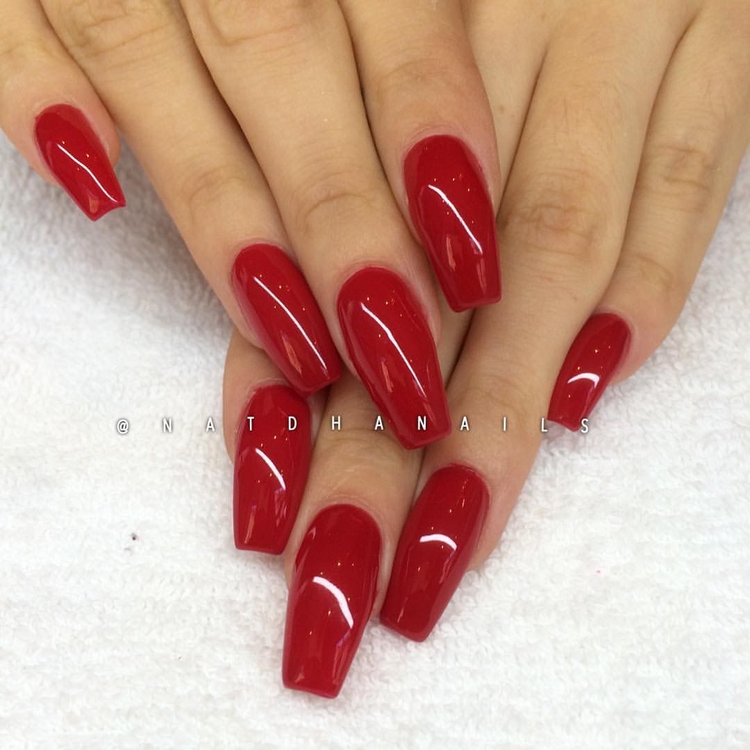 Красный маникюр балерина Pin on Perfect Nails Long nails, Gel nails, Super nails