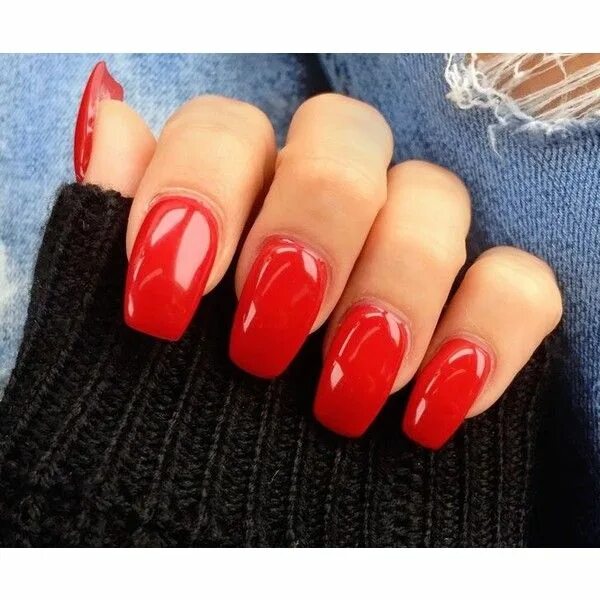 Красный маникюр что означает Designer Clothes, Shoes & Bags for Women SSENSE Ballerina gel nails, Red acrylic