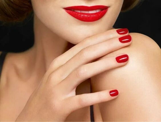 Красный маникюр что означает у девушки Manucure pour le mariage Manucure, Rides visage, Collagène
