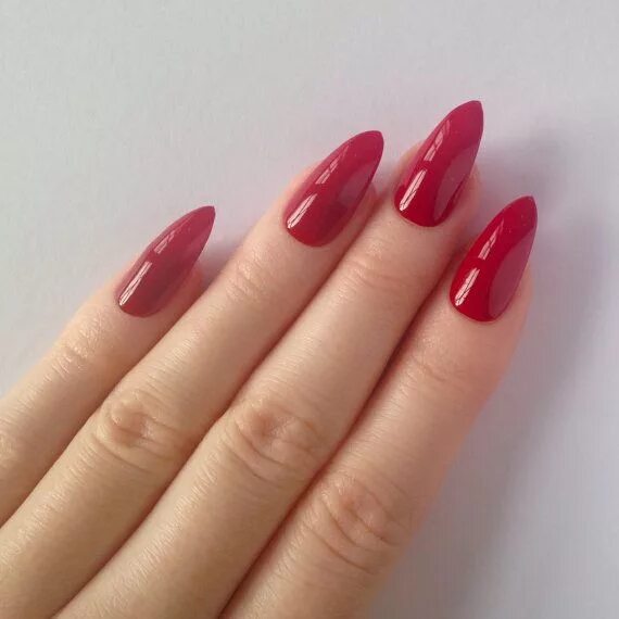 Красный маникюр длинный миндаль Red Stiletto nails, 24 Stiletto Nails, Nail designs, Nail art, Nails, Stiletto n