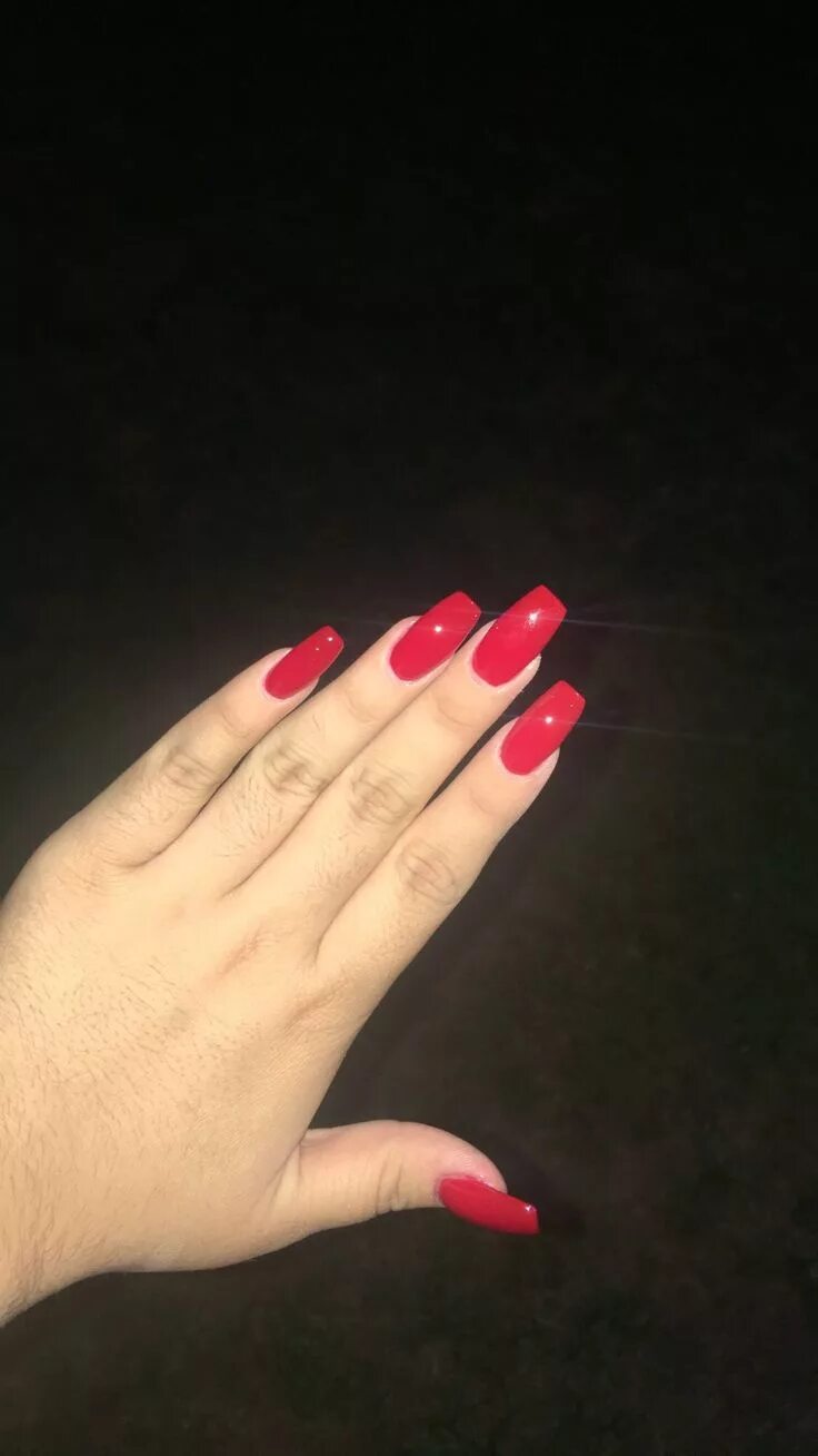 Красный маникюр квадратная форма Pin on lovely Pretty nails for summer, Nails for kids, Red manicure