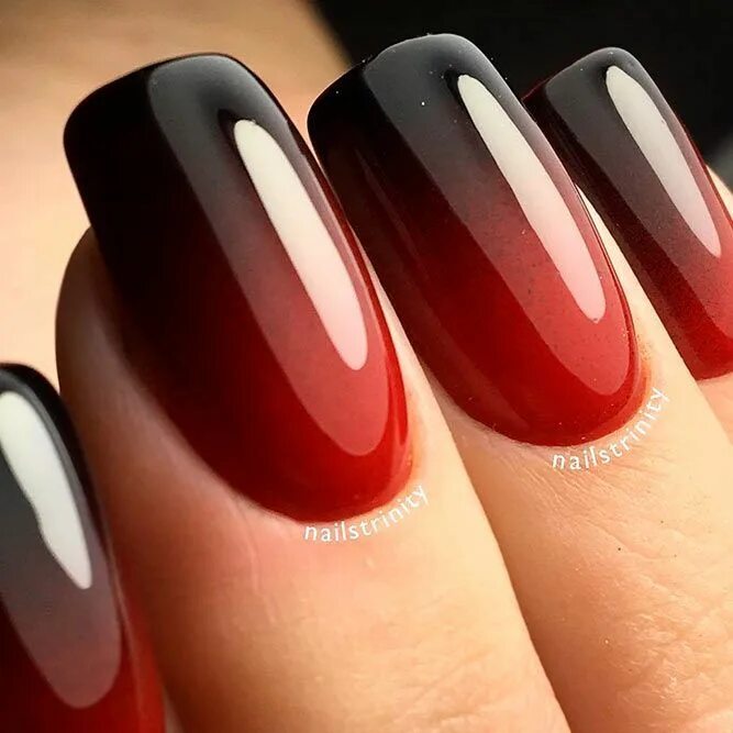 Красный маникюр омбре фото 38 Best Ombre Nails Designs and Ideas to Try in 2024 Ombre nail art designs, Nai