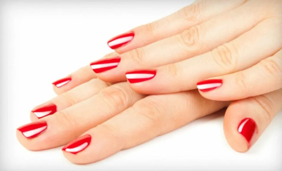 Красный маникюр отзывы $35 for a Two-Hour Shellac Mani-Pedi Package at Salon Lusso ($85 Value) Gel poli